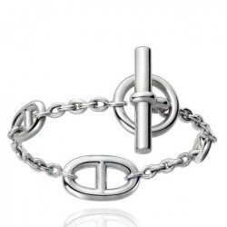 Replica Bracciale Hermes LG Farandole in argento sterling