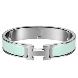 Replica Bracciale Hermes Aqua Enamel Clic H PM