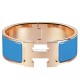 Replica Bracciale Hermes Clic Clac H PM smaltato blu