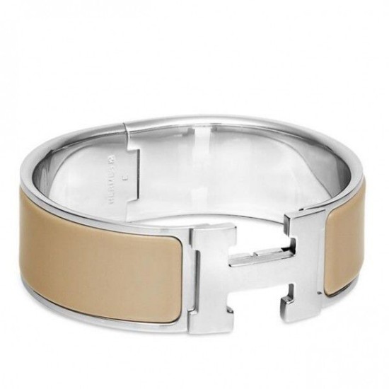 Replica Bracciale Hermes Etoupe con smalto Clic Clac H PM