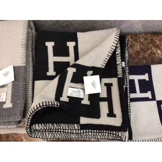 Replica Coperta Hermes Avalon nera