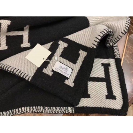 Replica Coperta Hermes Avalon nera