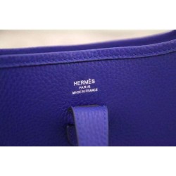 Replica Hermes Evelyne III PM Borsa Blu