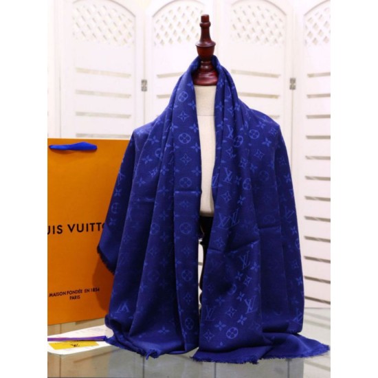 Replica Scialle Monogram Denim 140 M71376