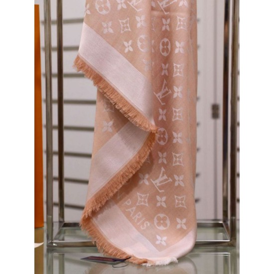 Replica Scialle Monogram Denim 140 Rosa