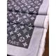 Replica Scialle Monogram Denim 140 M71378 Nero