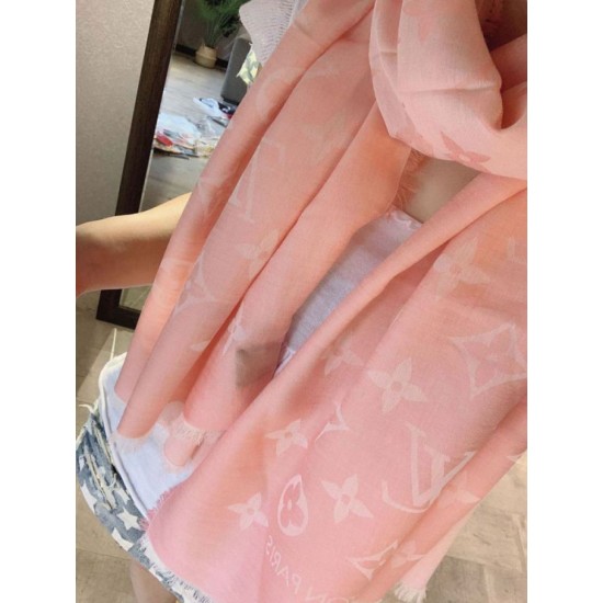 Replica Scialle Daily Monogram Stola M71386 90 x 200 Rosa