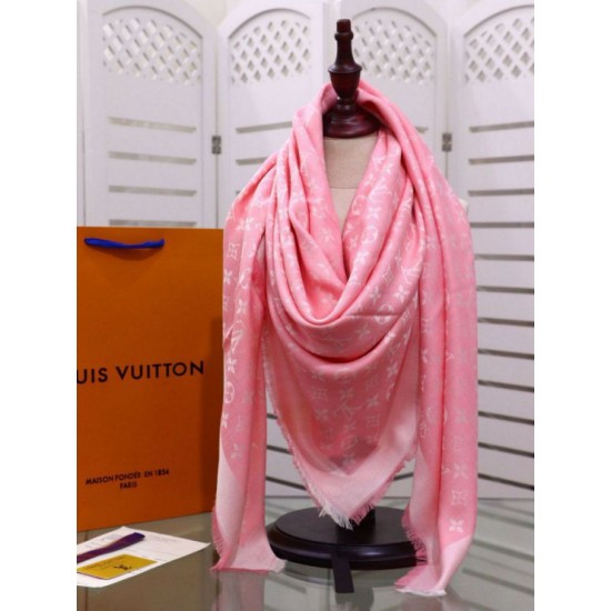 Replica Scialle Monogram Denim 140 M72046 Rosa
