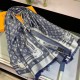 Replica Scialle Monogram Studdy Denim 140 M73698