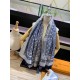 Replica Scialle Monogram Studdy Denim 140 M73698