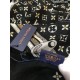 Replica Scialle Monogram Studdy Denim Nero