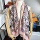 Replica Sea Of Love Square Cashmere Schawl M73823 Bianco