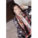 Replica Quadrato Sea Of Love Cashmere Schawl M73823 Nero