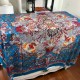 Replica Sea Of Love Square Cashmere Schawl M73823 Blu