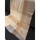 Replica Scialle in seta cashmere a quadri Burberry 80 x 200 marrone