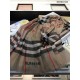 Replica Scialle in cashmere con motivo check classico Burberry marrone