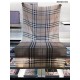 Replica Scialle in cashmere con motivo check classico Burberry marrone