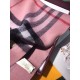 Replica Sciarpa Burberry classica in cashmere double face 30 x 168 Rosa