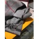 Replica Sciarpa Burberry Classic double face in cashmere 30 x 168 grigio