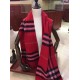 Replica Sciarpa Burberry classica in cashmere double face 30 x 168 rossa