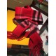 Replica Sciarpa Burberry classica in cashmere double face 30 x 168 rossa