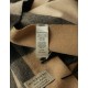Replica Scialle in cashmere con motivo check classico Burberry 70 x 200 marrone