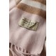 Replica Scialle in cashmere con motivo check classico Burberry 70 x 200 rosa
