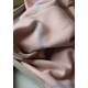Replica Scialle in cashmere con motivo check classico Burberry 70 x 200 rosa