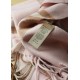 Replica Scialle in cashmere con motivo check classico Burberry 70 x 200 rosa