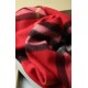 Replica Scialle in cashmere con motivo check classico Burberry 70 x 200 rosso