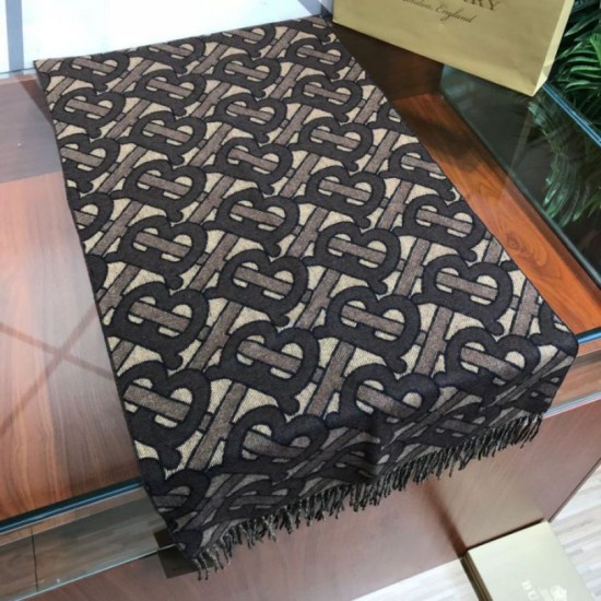 Replica Burberry TB Limit Edition Cashmere Scialle Caffè