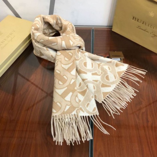 Replica Burberry TB Limit Edition Cashmere Scialle Albicocca