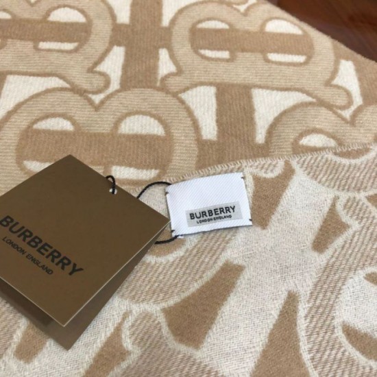 Replica Burberry TB Limit Edition Cashmere Scialle Albicocca
