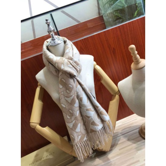 Replica Burberry TB Limit Edition Cashmere Scialle Albicocca