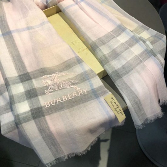Replica Scialle Burberry Classic Horse Cashmere Rosa