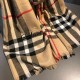 Replica Scialle in cashmere con motivo check classico Burberry 70 x 220 marrone