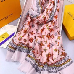 Replica Cashmere Silk Schawl Pink