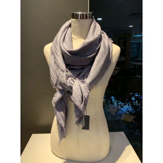 Replica Monogram Classic Shine Shawl 140 grigio