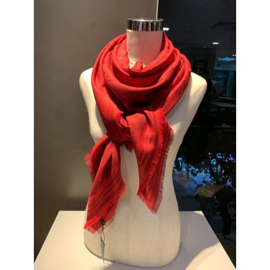 Replica Monogram Classic Shine Shawl 140 rosso