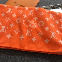 Replica Monogram Blanket Orange