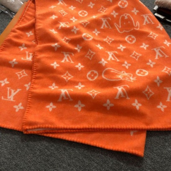 Replica Monogram Blanket Orange
