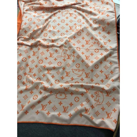Replica Monogram Blanket Orange