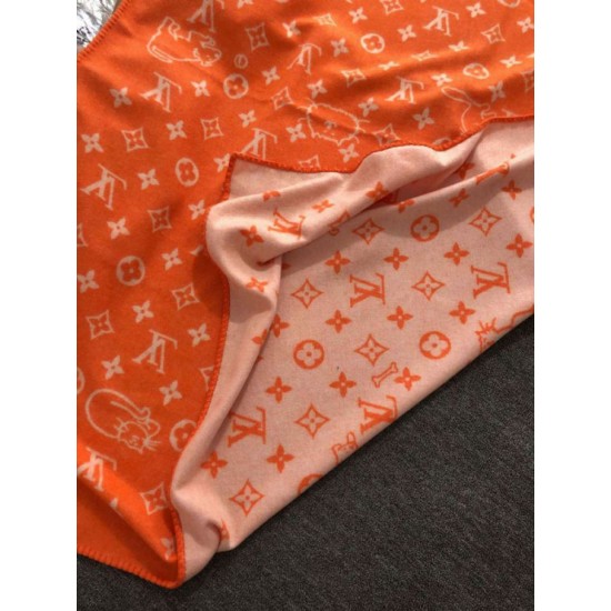 Replica Monogram Blanket Orange