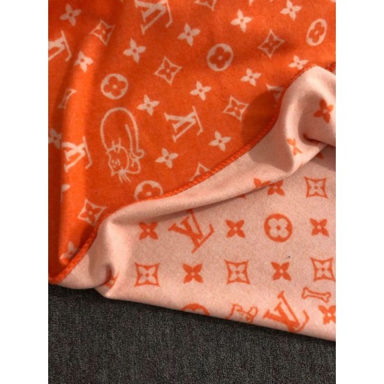 Replica Monogram Blanket Orange