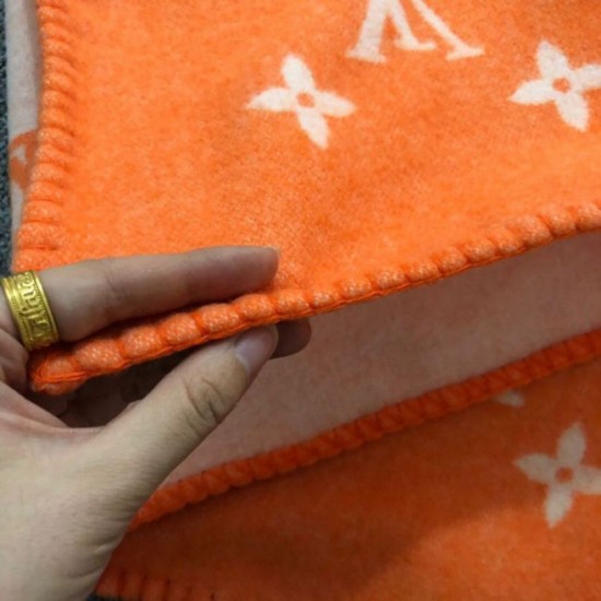 Replica Monogram Blanket Orange