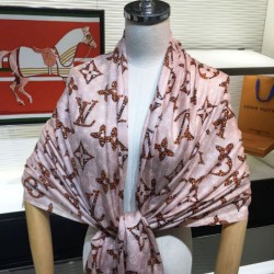 Replica Scialle Monogram Giant Jungle 110 x 200 Rosa