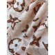 Replica Scialle Monogram Giant Jungle 110 x 200 Rosa