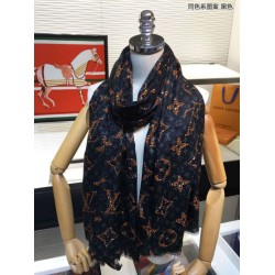 Replica Scialle Monogram Giant Jungle 110 x 200 Nero