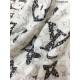 Replica Scialle Monogram Giant Jungle 110 x 200 bianco