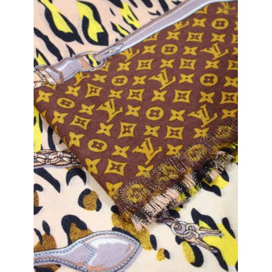 Replica Scialle Monogram Time Trunk Cashmere 80 x 200 Marrone Replica Scialle Monogram Time Trunk Cashmere 80 x 200 Marrone